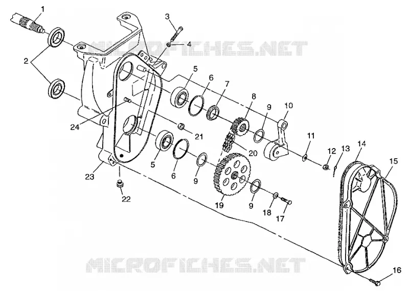 CHAINCASE XCF 0971643 (4938613861B006)