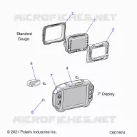 ELECTRICAL, MULTI FUNCTION GAUGE