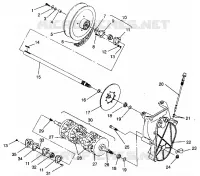 DRIVE TRAIN ASSEMBLY RXL 0940768 AND RXL TOURING 0940869 (4925062506018A)