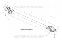DRIVE TRAIN, PROP SHAFT, FRONT