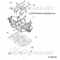 CHASSIS, MAIN FRAME AND SKID PLATES
