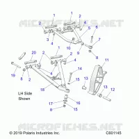 FRONT WISHBONES