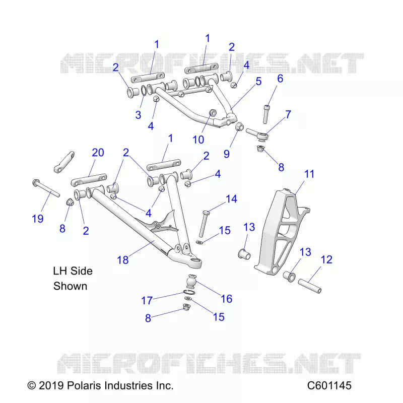FRONT WISHBONES