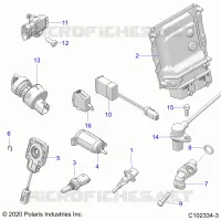 ELECTRICAL, SWITCHES, SENSORS, ECU AND CONTROL MODULES
