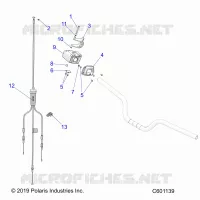 ENGINE, THROTTLE CONTROL ASM.