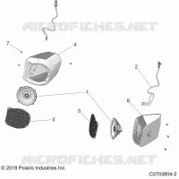 ELECTRICAL, AUDIO, FRONT SPEAKER
