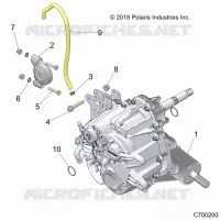 DRIVE TRAIN, MAIN GEARCASE MOUNTING
