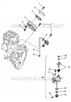 OIL PUMP (400L) XPRESS 400L W97CA38C (4939603960D014)