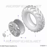 WHEELS, FRONT
