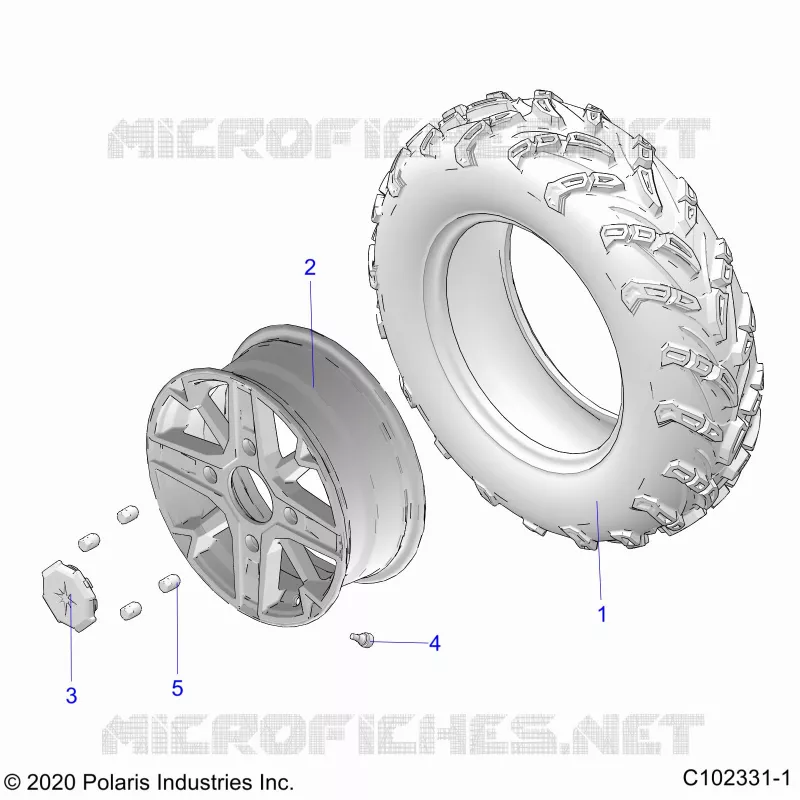 WHEELS, FRONT