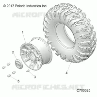 OPT, BLACK, ALUMINUM FRONT WHEELS