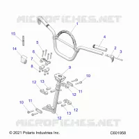 STEERING, HANDLEBAR MOUNTING
