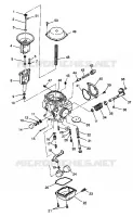 CARBURETOR MAGNUM 2X4 W98AA42A (4945524552D001)