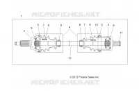 DRIVE TRAIN, FRONT HALF SHAFT