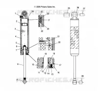 REAR SHOCK TRACK (EDGE/7042129)