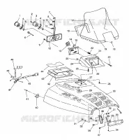 HOOD ASSEMBLY XLT/0930767,XLT SP/0930667    XLT SKS/0930567 (4923012301005A)