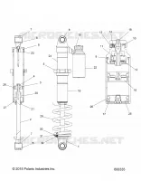SUSPENSION, REAR SHOCK TRACK (7044566)