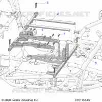 CHASSIS, SEAT AND CENTER CONSOLE MOUNTING