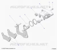 BRAKES, REAR CALIPER