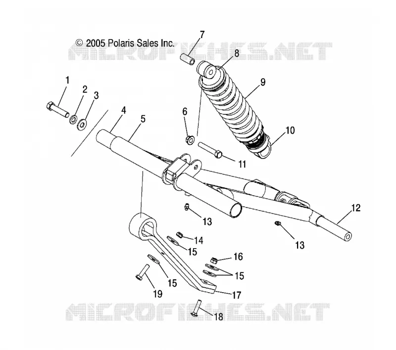 FRONT TORQUE ARM (M-10)