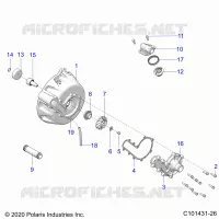 ENGINE, COOLING SYSTEM AND WATER PUMP