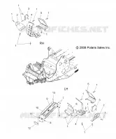 CHASSIS, FOOTRESTS AND CLUTCH GUARD