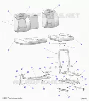 SEAT ASM. AND SLIDER