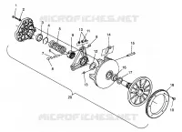 DRIVE CLUTCH ULTRA TOURING 0975378 AND EUROPEAN ULTRA TOURING E975378 (4938133813C005)