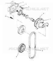 WATER PUMP 600 XCR 0951676 (4929132913C011)
