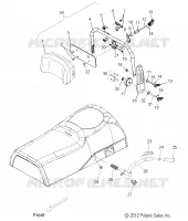 BACKREST AND GRABHANDLES