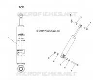 REAR TRACK SHOCK (7043327)