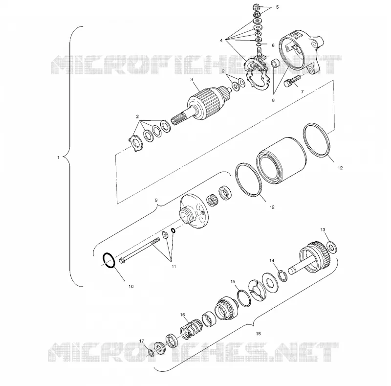 STARTING MOTOR