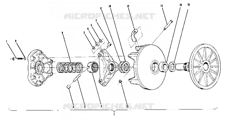 DRIVE CLUTCH (4910951095009A)