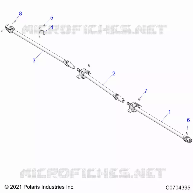 DRIVE TRAIN, PROP SHAFT