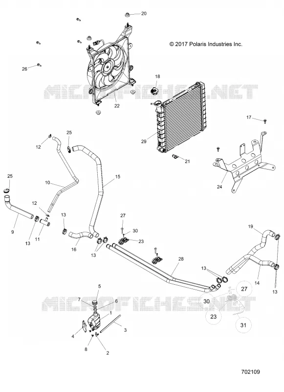 ENGINE, COOLING SYSTEM