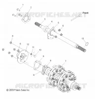 DRIVE TRAIN, JACKSHAFT AND DRIVE SHAFT