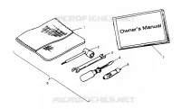 TOOL KIT   ASSEMBLY SPORT 400L W958540 (4930133013C007)
