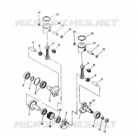 PISTON   CRANKSHAFT INDY LITE (4921332133028A)