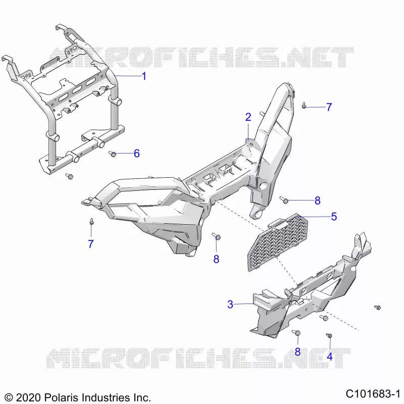 FRONT BUMPER AND MOUNTING