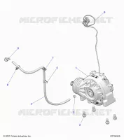 DRIVE TRAIN, FRONT GEARCASE MOUNTING