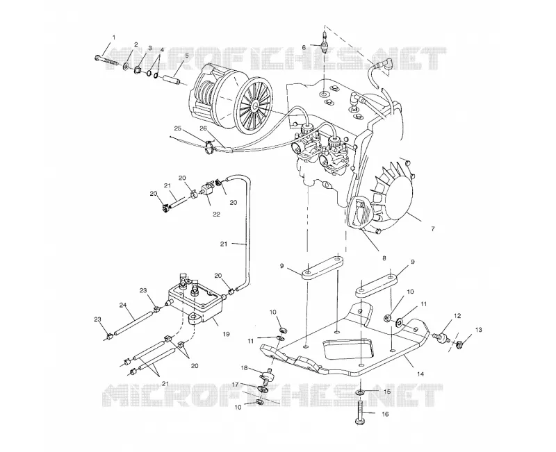 ENGINE MOUNTING