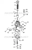 CARBURETOR XCF 0981643 (4942774277C008)