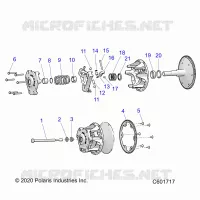 DRIVE TRAIN, CLUTCH, PRIMARY