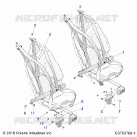 SEAT BELT MOUNTING
