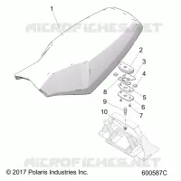 SEAT ASM., DRIVER