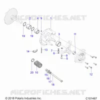 DRIVE TRAIN, PRIMARY CLUTCH