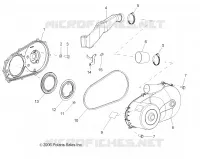 DRIVE TRAIN, CLUTCH COVER