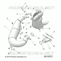 ENGINE, EXHAUST SYSTEM