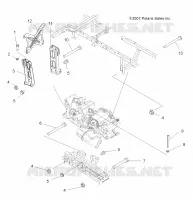 DRIVE TRAIN, MAIN GEARCASE MOUNTING
