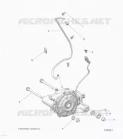 DRIVE TRAIN, FRONT GEARCASE MOUNTING